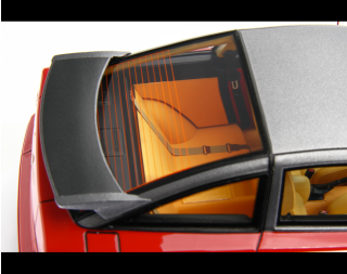 Alfa Romeo SZ (Es 30) 1989 ROSSO ALFA Laudoracing 1:18 Resinemodell (Türen, Motorhaube... nicht zu öffnen!)